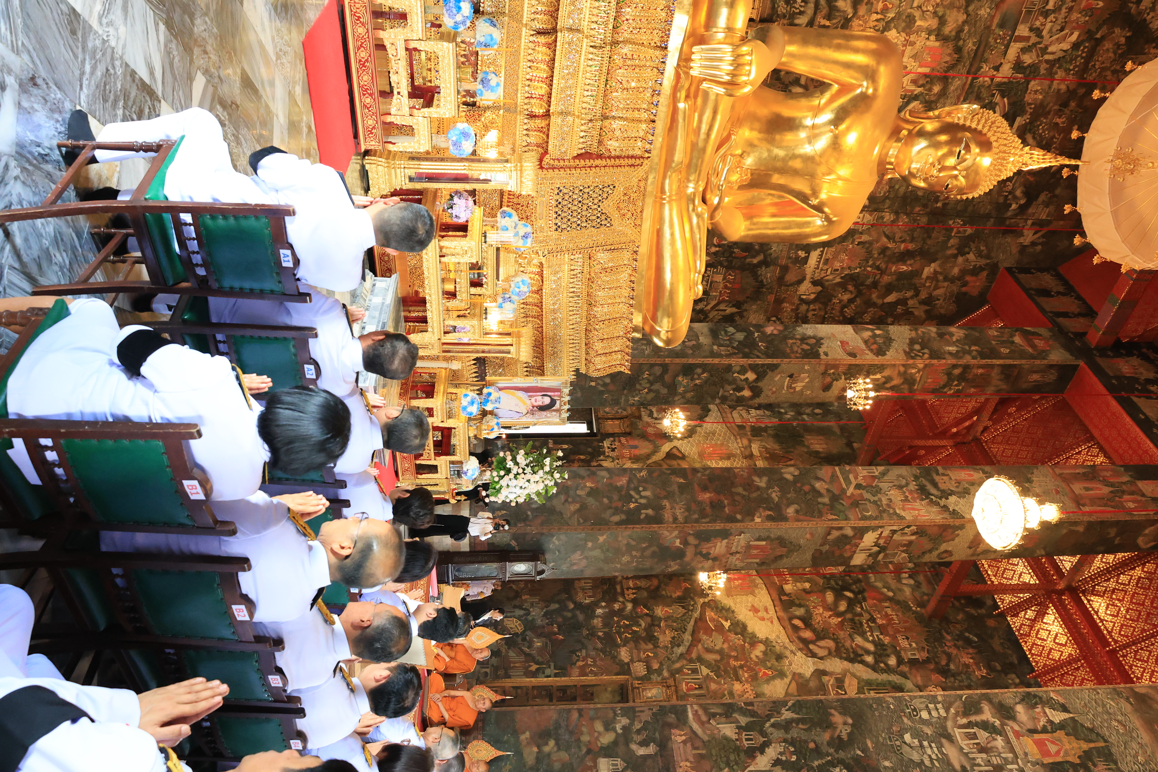 title - ส.ป.ก. ร่วมพิธีสวดพระพุทธมนต์ถวายเป็นพระราชกุศล เนื่องในวันคล้ายวันสวรรคตสมเด็จพระนางเจ้าสิริกิติ์ พระบรมราชินีนาถ พระบรมราชชนนีพันปีหลวง 24 ตุลาคม 2569